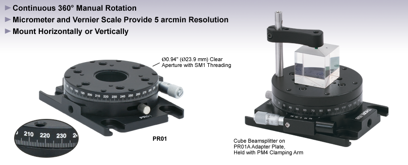High-Precision Rotation Mount