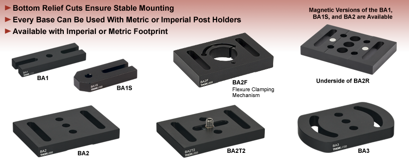 Post Holder Bases