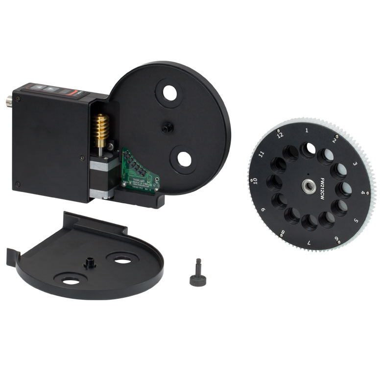 Motorized Filter Wheels, Stepper Motor Driven