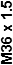 M36 x 1.5