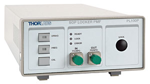 state of polarization locker for PM fiber output