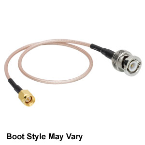 CA2812 - SMA Coaxial Cable, SMA Male to BNC Male, 12in (304 mm)