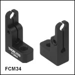 Post-Mountable Clamp for C-Lens Collimators