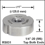 Post Spacers with 1/4in-20 (M6) Taps