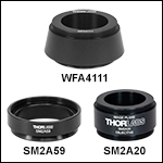 Mechanical Adapters for Tube Lenses<br>