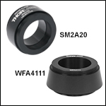 Mechanical Adapters for TTL200 and ITL200 Tube Lenses<br>