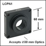 SM30-Threaded Cage Plates with Dovetails for Ø30 mm Optics<br>