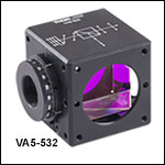 Cube-Mounted Laser-Line Variable Beamsplitters