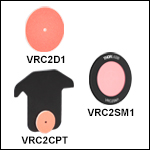 Fluorescing Alignment Disks for Visible/IR Source, Slow-Fading Phosphor