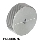 Removable Knob for 5/16in-100 Adjusters