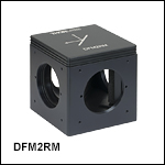 60 mm Cage-Compatible, Kinematic Beam-Turning Cubes for Right-Angle Optics