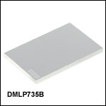 Longpass Dichroic Mirror/Beamsplitter: 735 nm Cut-On Wavelength