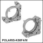 Ø50 mm Polaris Low-Distortion Kinematic Mount, 2 Adjusters