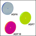 Fluorescent Alignment Disks with Holes