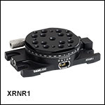 Compact Rotation Stage with Crossed-Roller Bearing and 2" Dovetail Mounting