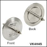 KF40 Flange Fiber Feedthroughs, 200 - 1200 nm