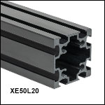 50 mm Square Construction Rails