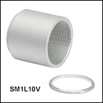 SM1-Threaded Vacuum-Compatible Stackable Lens Tubes