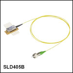 Visible Superluminescent Diodes, Butterfly Package
