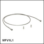 InF<sub>3</sub>, Ø100 µm Core, 0.26 NA Patch Cables, Vacuum Compatible