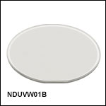 Ø25 mm Wedged UV Fused Silica Metallic ND Filters, Unmounted<br>