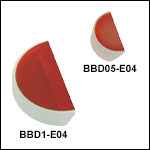 E04 Broadband Dielectric D-Shaped Mirrors (1280 - 1600 nm)