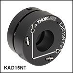 Ø1.5in Unthreaded Kinematic Collimator Adapter