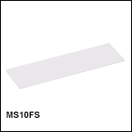 Fused Silica Microscope Slide, 25.4 mm x 76.2 mm