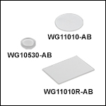 N-BK7 Windows, AR Coated: 400 - 1100 nm