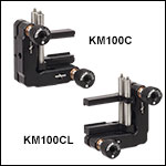 Kinematic Cylindrical Lens Mount