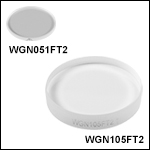 Unmounted Single-Sided Infrasil® Textured Broadband Antireflective Windows