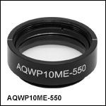 Ø1in Mounted Polymer Zero-Order Achromatic Quarter-Wave Plate, SM1-Threaded Mount