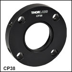 Ø2in Round Cage Plates (30 mm Cage and SM1 Compatible)