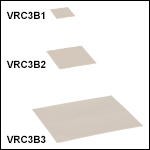 UV/VIS Adhesive-Backed Detector Sheets: 300 - 540 nm<br>