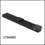 450 mm Linear Translation Stage with Integrated Controller, Stepper Motor