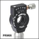High-Precision Rotation Mount for Ø1/2in Optics