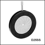 Stainless Steel Iris Diaphragms Without Mounting Holes