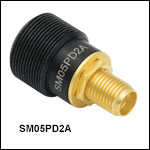 SM05-Threaded Mounted Photodiodes, Cathode Grounded