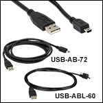 USB 2.0 Type-A to Mini-B Cables