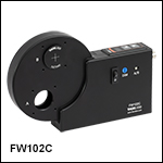 6-Position Motorized Filter Wheels for Ø1in (Ø25 mm) Optics