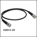 BNC-to-BNC Cables, Ø0.2in Cable