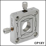 XY Flexure Translation Mount, 30 mm Cage Compatible