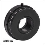SM1-Threaded Continuous Rotation Mount for Ø1/2in Optics