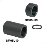 Ø1/2in Stackable Lens Tubes