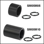 Ø1/2in Lens Tubes Without External Threads