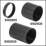 Ø2in Lens Tubes Without External Threads