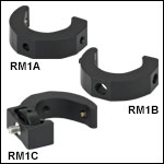 Slip-On Clamps for Ø1in (Ø25.0 mm) Posts