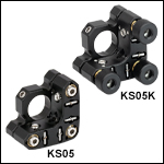 Ø1/2in Precision Kinematic Mirror Mounts