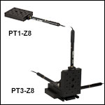 25 mm (0.98in) Motorized Translation Stages