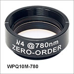 Ø1in Zero-Order Quarter-Wave Plates, SM1-Threaded Mounts